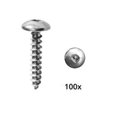 SCREW TRUSS HEAD SS NO10 X 1IN